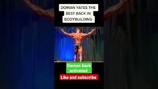 Dorian Yates 💪 Demon 👹 Back Activated [upl. by Ichabod]