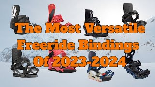 The Top 5 All Mountain Freeride Snowboard Bindings of 20232024 [upl. by Aleahc]