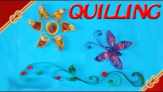 Disegno 3d con il quilling [upl. by Oenire681]