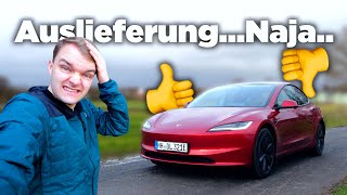 Tesla Model 3 Highland ohne Reifen  Abholung Eindruck amp Zubehör für deinen neuen Tesla [upl. by Simeon]