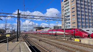 26022023 Amsterdam Centraal Thalys Ruby  TGVPBA [upl. by Aubrey]