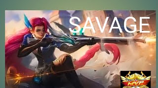 18 Kills with Savage Kills hunter lesley mobilelegends mlbb mlbbindonesia moba [upl. by Llebyram220]