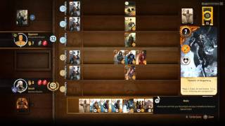 The Witcher 3  Northern Realms  High Stakes Gwent Hard [upl. by Yehudi14]