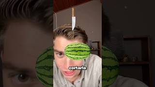 Tutorial para compartir comida con hermanos 😎🍉 [upl. by Relyat]