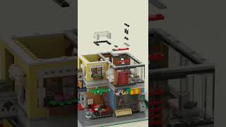 Townhouse Pet Shop Bulding Animation By BrickFlow [upl. by Arada]