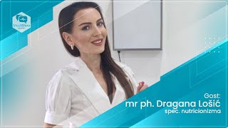 MediSfera E13  mr ph Dragana Lošić spec nutricionizma [upl. by Cirded]