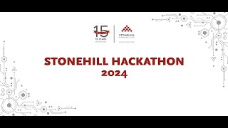 Stonehill Hackathon 24  Stonehill International School  Bangalore India [upl. by Thgirw735]