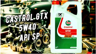 Aceite Motor Castrol GTX 5W40 API SP ACEA A3B4 Prueba de Viscosidad [upl. by Sacci]