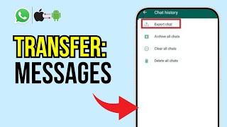 Transfer WhatsApp Messages from Android to iPhone Without PC [upl. by Lipfert]