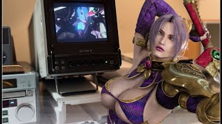 From Typing to Battling ASMR Escape with SoulCalibur II on a Sony PVM – Retro Gaming Bliss [upl. by Ainorev459]