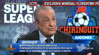 👀 EXCLUSIVA MUNDIAL  FLORENTINO PÉREZ quotSé lo que COBRA LEBRON JAMES pero no los de la UEFAquot [upl. by Lubbi281]