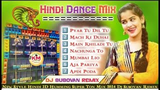 Dj Susovan Remix  Hindi Dance Mix  Dj Power Bass Dancing Remix RCF Mix 2024 [upl. by Llemmart]