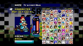 Mario amp Luigi Karting Racing in SRB2 Kart [upl. by Krein]