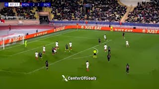 Zeki Amdouni Goal AS Monaco Vs Benfica 23 All Goals Analysis amp Extended Highlights [upl. by Enyt]