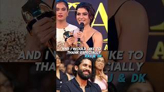 Samantha⚡ Winning Speech In Front of Naga Chaitanya  Samantha Ruth Prabhu Speech [upl. by Weinstock]