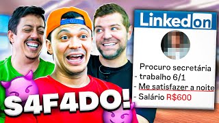 PERDERAM A NOÇÃO NAS VAGAS DE EMPREGO 🤣 ft Renato Albani amp Victor Sarro [upl. by Labors796]