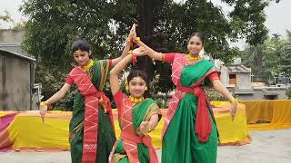 Aji dokhino duar ll Sounak Chottopadhyay ll dancecover dance holi dolyatra rabindranritya [upl. by Amsden]