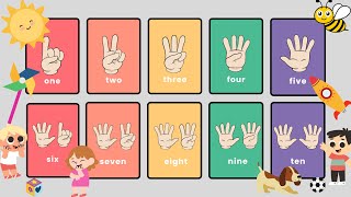 Easy Counting  Educational Video for Kids  Learn Counting Numbers 1 to 10 [upl. by Buchalter]