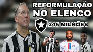 REFORMULAÇÃO DO ELENCO PARA 2025  QUAL O VALOR DAS PREMIAÇÕES DO BOTAFOGO NA TEMPORADA ⭐ [upl. by Risan]