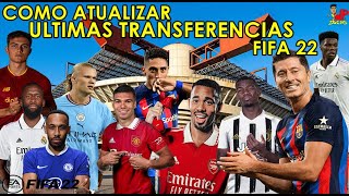 FIFA 22  COMO TRANSFERIR JOGADORES [upl. by Htnamas]