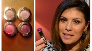 Review coloretes y labiales MILANI [upl. by Juanita]