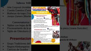 Festival Mundial Viva Venezuela Altagracia de Orituco Municipio Monagas 8nov cultura esnoticia [upl. by Thaddeus103]