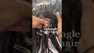 HOW TO RETWIST LOCS Hope this is helpful for anyone in need Feel free to ask me questions [upl. by Zsamot338]