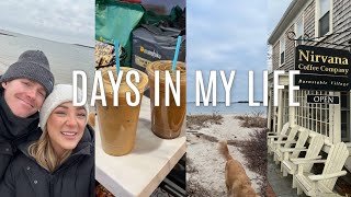 VLOG back home on cape cod exciting news bspoke spin class lighthouse coffee etc [upl. by Ahtaela]