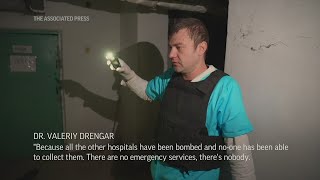 Dead injured fill Mariupol hospital [upl. by Eceinehs212]