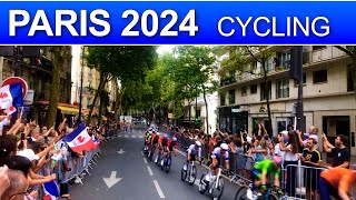 Paris 2024 ROAD CYCLING part 1 [upl. by Hsina]