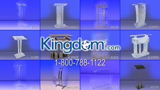 Pulpits Lecterns and Podiums from Kingdomcom [upl. by Sherline]