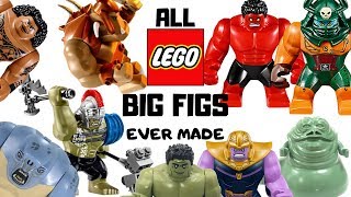 ALL Lego BIG FIGS Ever Made 1999 to 2019 [upl. by Hollyanne251]