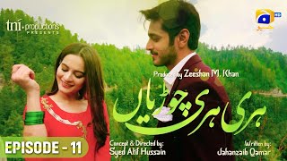 Hari Hari Churiyaan Episode 11 HD Wahaj Ali  Aiman Khan  Hasan Ahmed  Shagufta Ejaz [upl. by Warp646]