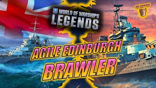 Brawling Agile Edinburgh World of Warships Legends Xbox Series X 4K [upl. by Hailey]