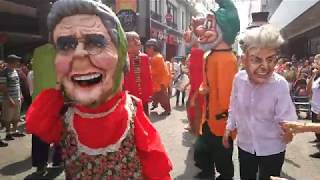 Mascarada Los Chapetones y Cimarrona Los Colegas Domingo 08042018 [upl. by Tneciv]