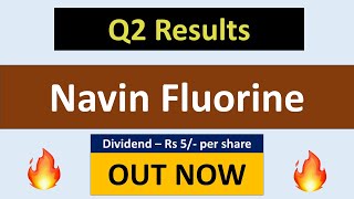 Navin Fluorine Q2 results 2024  Navin Fluorine share latest news  Navin Fluorine Results today [upl. by Shaeffer]