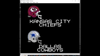 SBluemans Tecmo Super Bowl 2024 Playoffs Super Bowl Man Season Score [upl. by Eiznekam]