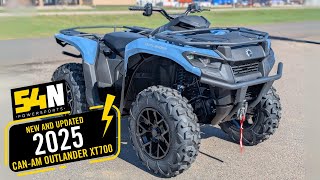 Whats new with the 2025 CanAm Outlander XT700 [upl. by Ennaus]