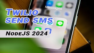 How twilio work for sending SMS in 2024 NODEJS [upl. by Irafat751]