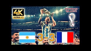 Argentina vs Farnce 33 💥Final World Cup 2022 💥 FHD  جنون خليل البلوشي [upl. by Rawdon248]