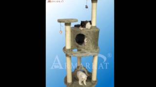 Armarkat X6001 Premium Cat Tree 60 Inch [upl. by Elyrrad974]