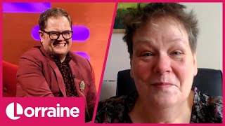 Anne Hegerty Addresses Rumours That Shes Alan Carrs Mother  Lorraine [upl. by Naoh]