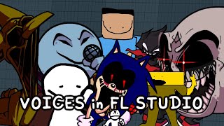 How to Make Different FNF Mod Character Voices in FL Studio Tutorial [upl. by Cointon323]