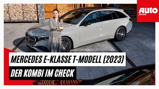 MercedesBenz EKlasse TModell 2023 Der BusinessKombi im ersten Check  AUTO ZEITUNG [upl. by Assert]