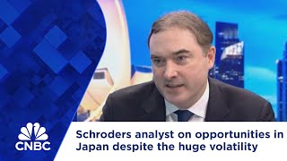 Schroders we see opportunities in Japan despite the huge volatility in markets [upl. by Mahgem]