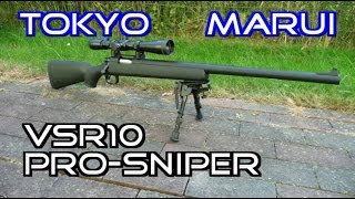 Tokyo Marui VSR10 Pro Sniper Review [upl. by Airdnaid326]