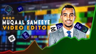 Noqo Video Editor  Barashada Muqaal Sameynta [upl. by Ahsercul]