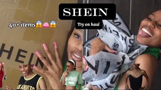 Huge Shein try on haul😱👛40 items Summer tryon haul Deelow M South African YouTuber [upl. by Ynohtnacram57]