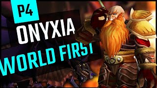 WORLD FIRST ONYXIA  WoW Classic SoD Phase 4 w Xaryu BeanTwitch Savixirl [upl. by Enala]