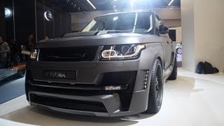 HAMANN Range Rover MYSTÈRE  IAA Frankfurt 2013 1080p Full HD [upl. by Elenahc152]